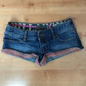 Billabong lowrise denim short